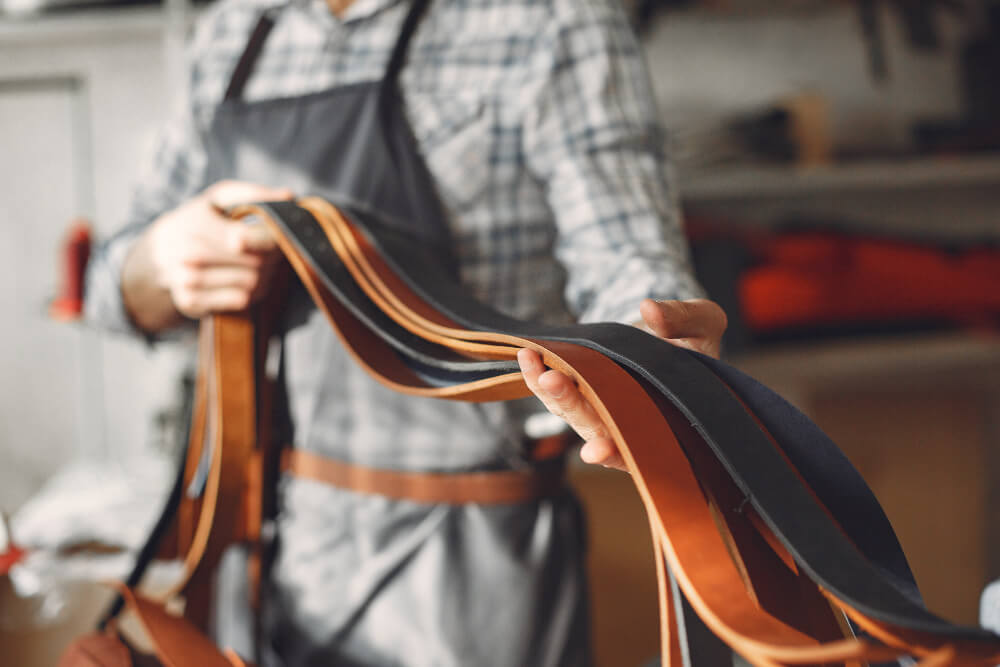 Types of leather product restoration